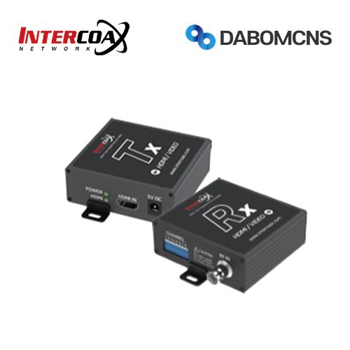 INTERCOAX HOC-500T/R PKG HDMI Coaxial 500m Converter