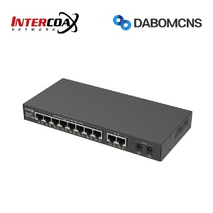 INTERCOAX HPS-1008 8 Port Gigabit PoE