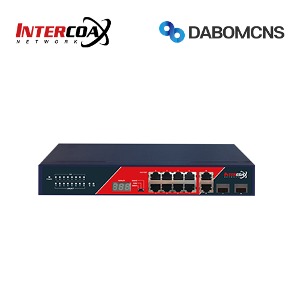 INTERCOAX IXA-8G-2CP1 8 Port Gigabit Switch
