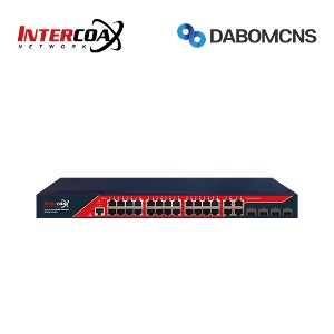 INTERCOAX IXA-24G-L3M-4C 24 Port Gigabit Ethernet Switch